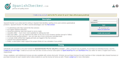 Desktop Screenshot of pro.spanishchecker.com